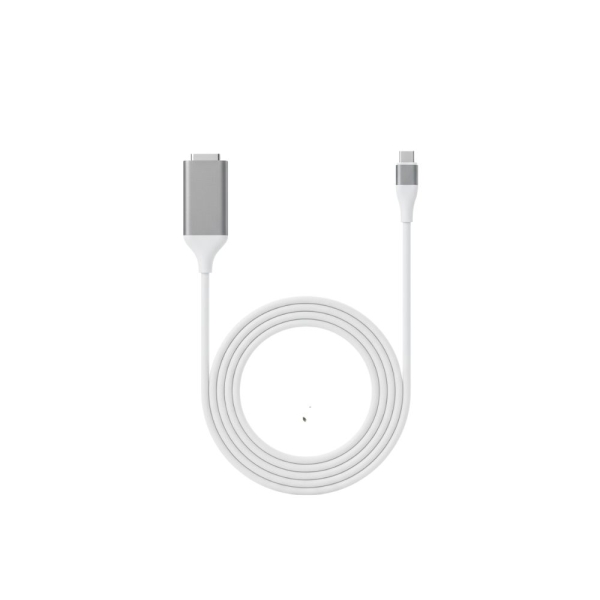 Καλώδιο Type-C σε HDMI 4K Plug & Play 2m – Λευκό