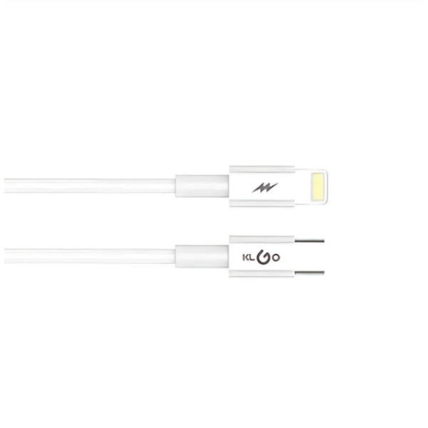 Καλώδιο Type-C to Lightning 2m Klgo S-117 Λευκό