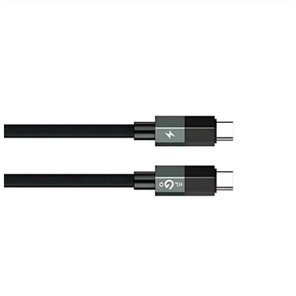 Καλώδιο Type-C to Type-C 1m Klgo S-217 Μαύρο