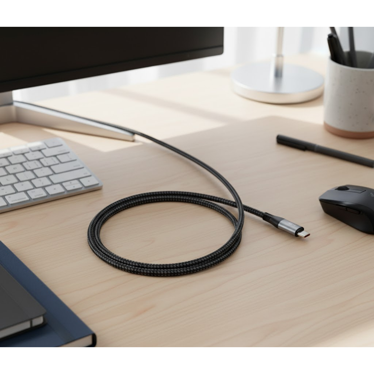 Καλώδιο USB to Type-C 2m Klgo S-120 Μαύρο - Image 2