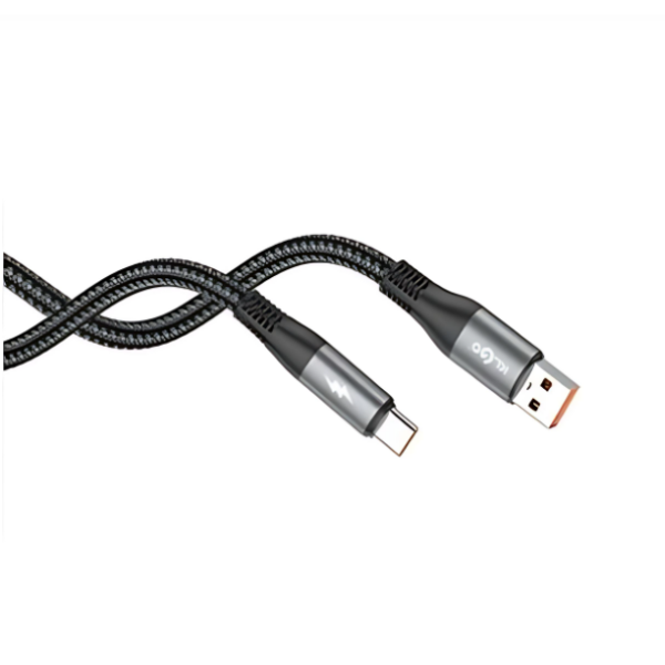 Καλώδιο USB to Type-C 2m Klgo S-120 Μαύρο