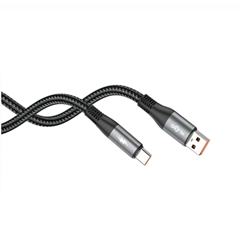 Καλώδιο USB to Type-C 2m Klgo S-120 Μαύρο