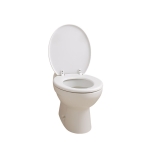 Καπάκι Τουαλέτας 39.5x36cm Πλαστικό Λευκό Kmt Style 5201326