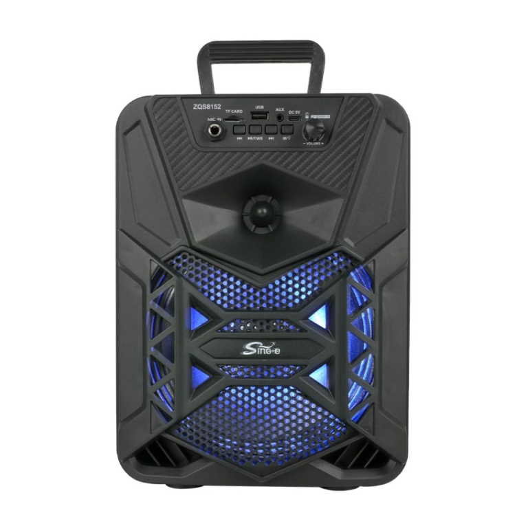 Καραόκε Ηχείο 8″ Bluetooth 16W Με Μικρόφωνο & FM, USB, TF - ZQS8152
