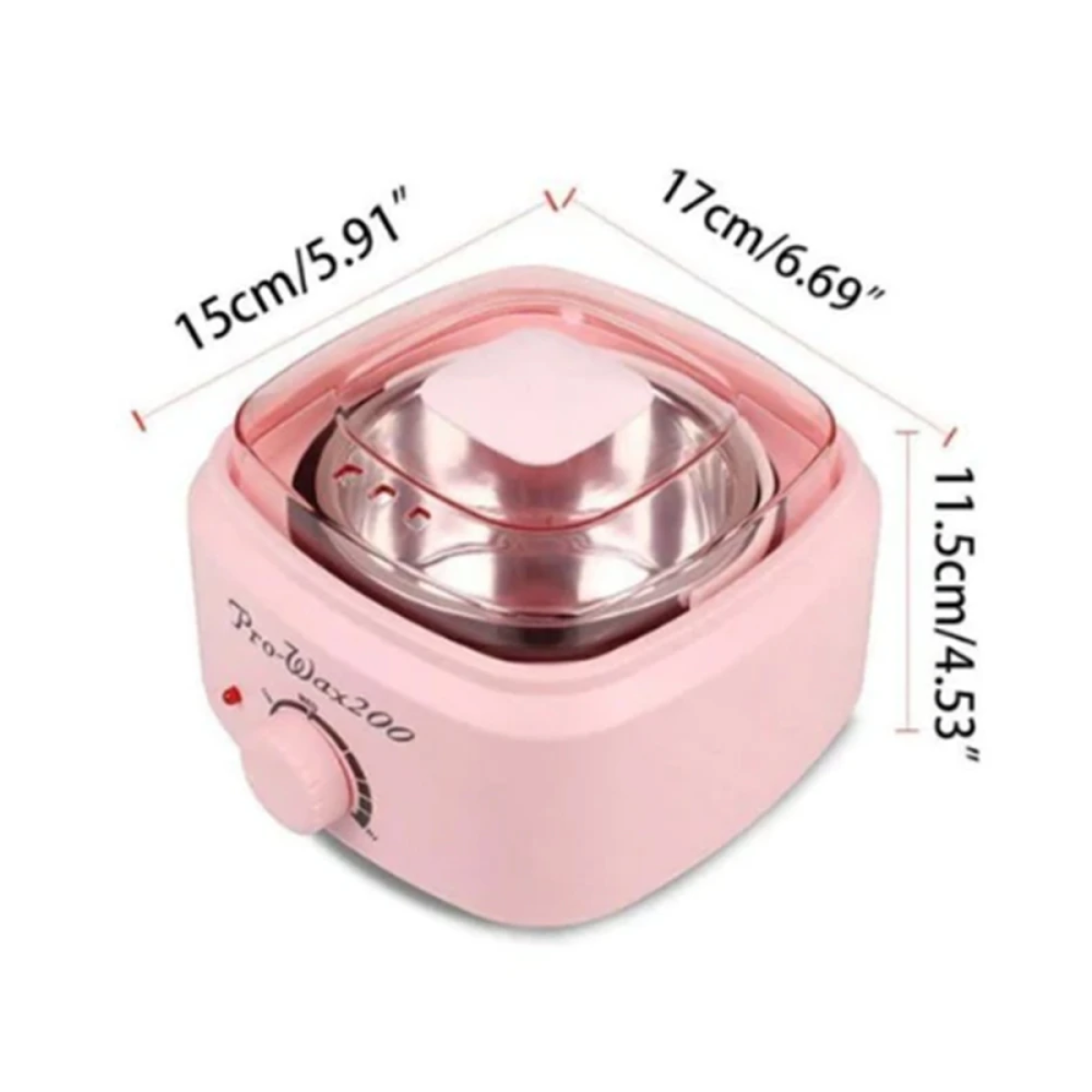 Κεριέρα Αποτρίχωσης 45W 400ml Pro Wax 200 Ροζ