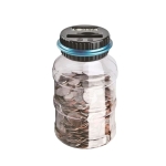 Κερματοδέκτης Ψηφιακός Βάζο Διάφανο 11x20cm