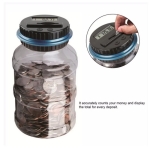 Κερματοδέκτης Ψηφιακός Βάζο Διάφανο 11x20cm