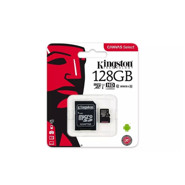 Kingston 128GB microSDXC Canvas Select