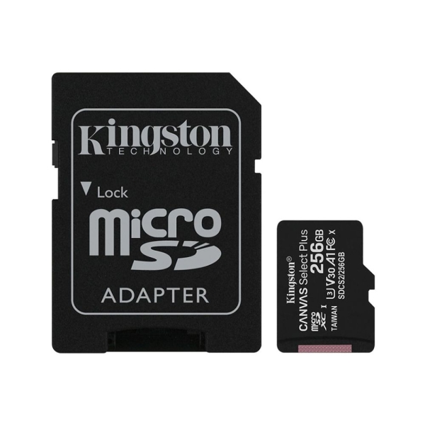 Kingston 256GB microSDXC Canvas Select