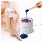 Κιτ αποτρίχωσης Cosmi Premium 400ml με 2 κεριά και 100 ξύλινες σπάτουλες & ΔΩΡΟ λαδάκι ενυδάτωσης - Image 2