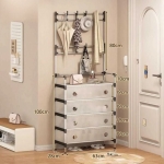 Κρεμάστρα δαπέδου με παπουτσοθήκη 5 επιπέδων – dx6205b