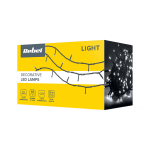 Rebel Λαμπάκια Γιρλάντα 100 LED Ψυχρό Λευκό Φως Εξωτερικού Χώρου με 8 Λειτουργίες Φωτισμού 10m ZAR0478 - Image 4