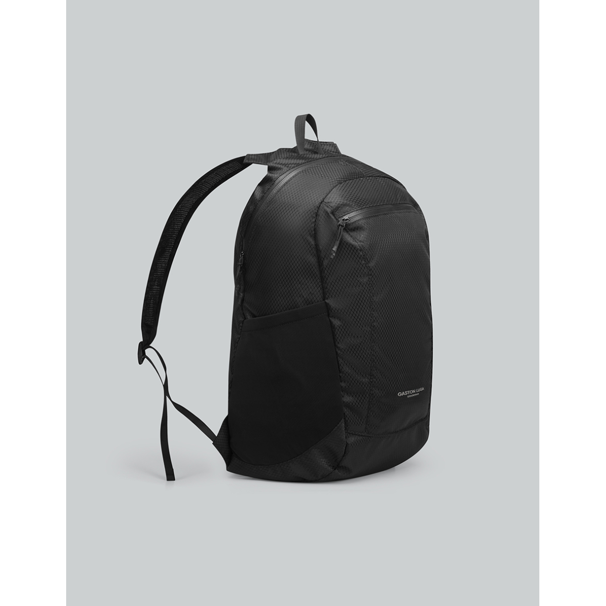 Gaston Luga Τσάντα Lightweight Packable Backpack - Black LWPBPBK - Image 7