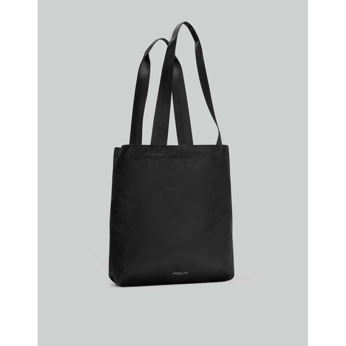 Gaston Luga Τσάντα Lightweight Packable Tote Bag - Black LWPTTBK - Image 4