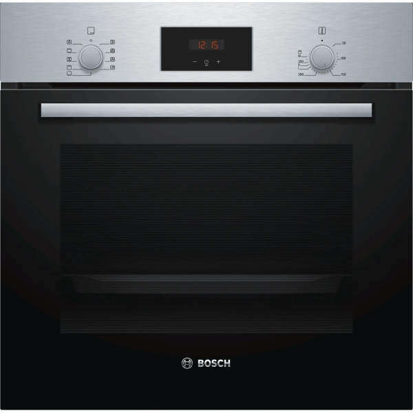 Bosch Φούρνος άνω Πάγκου 66lt χωρίς Εστίες Π59.4εκ. Inox HBF134ES1