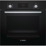 Bosch Φούρνος άνω Πάγκου 66lt χωρίς Εστίες Π59.4εκ. Μαύρος HBF134EB1