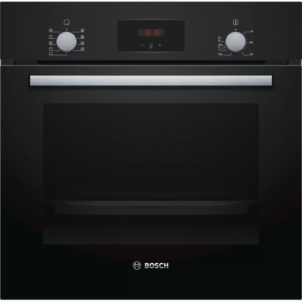 Bosch Φούρνος άνω Πάγκου 66lt χωρίς Εστίες Π59.4εκ. Μαύρος HBF134EB1