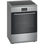Bosch Κουζίνα 66lt με Κεραμικές Εστίες Π60εκ. Inox HKR39C250