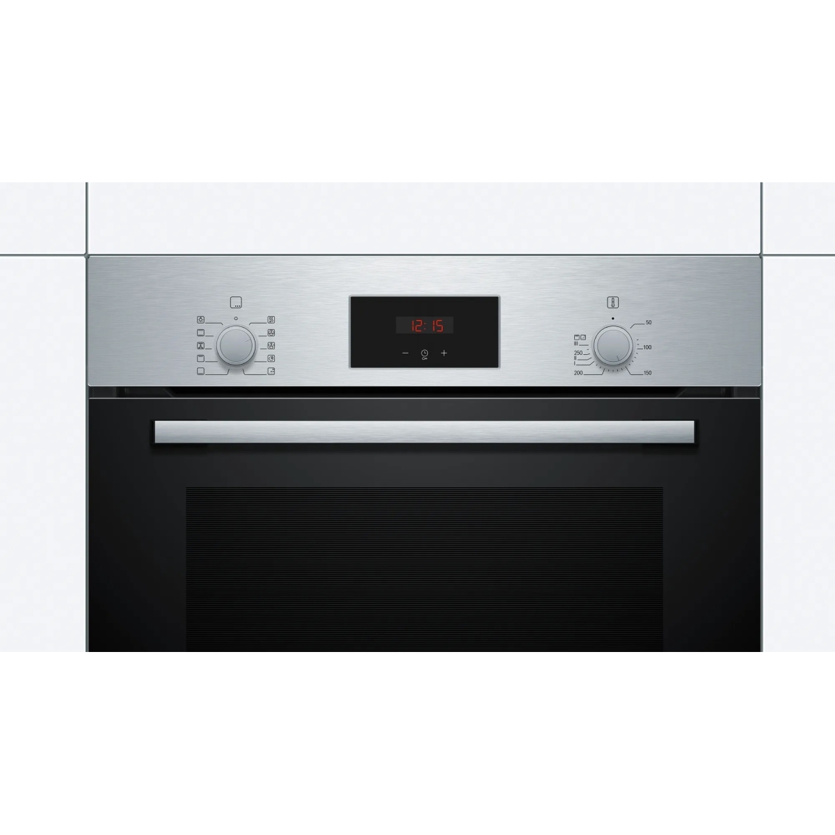 Bosch Φούρνος άνω Πάγκου 66lt χωρίς Εστίες Π59.4εκ. Inox HBF154ES0 - Image 2