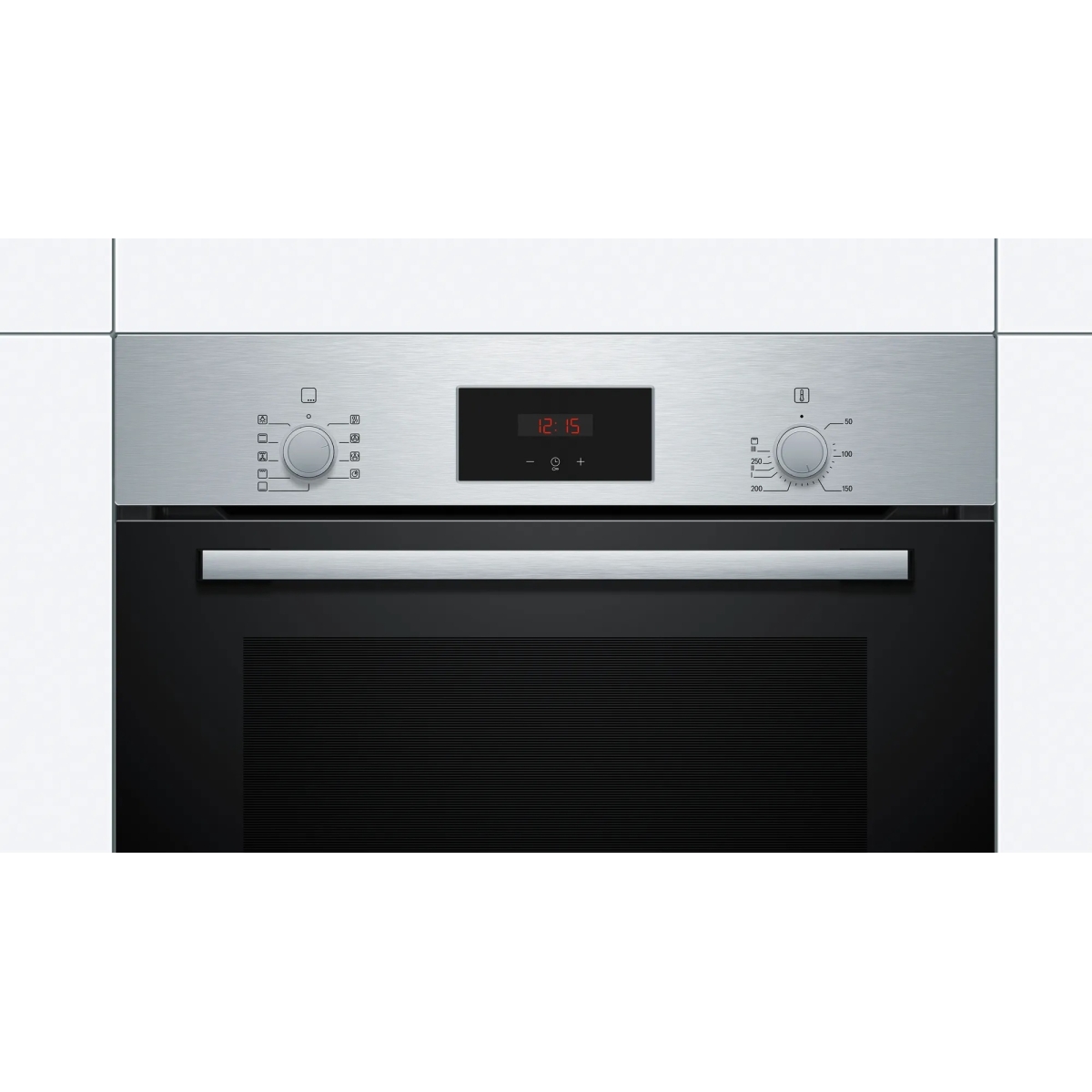 Bosch Φούρνος άνω Πάγκου 66lt χωρίς Εστίες Π59.4εκ. Inox HBF134ES1 - Image 2