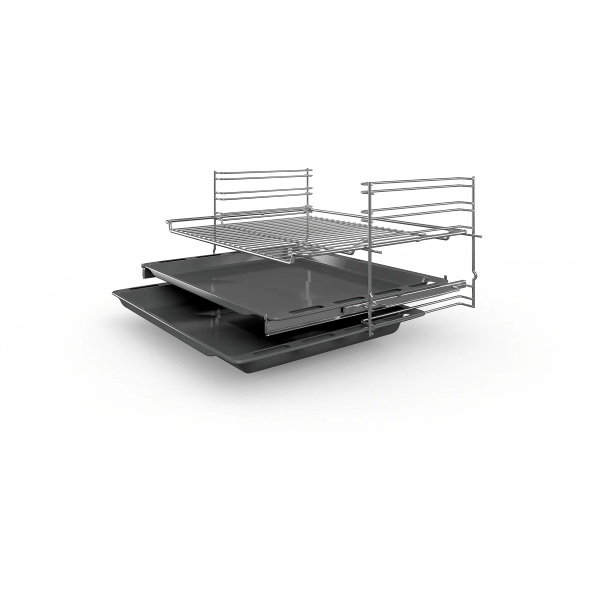 Bosch Φούρνος άνω Πάγκου 66lt χωρίς Εστίες Π59.4εκ. Inox HBF154ES0 - Image 3