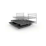 Bosch Φούρνος άνω Πάγκου 66lt χωρίς Εστίες Π59.4εκ. Inox HBF154ES0 - Image 3
