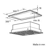 Bosch Απορροφητήρας Μηχανισμός Απορρόφησης 53cm Inox DHL555BL - Image 3