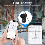 Mini GPS Tracker Smart Finder Loshall Tag Λευκό