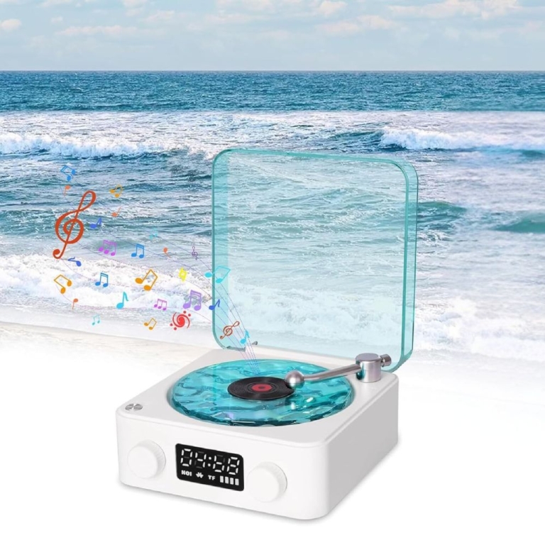 Mini Retro Ήχειο Πικάπ Bluetooth Speaker