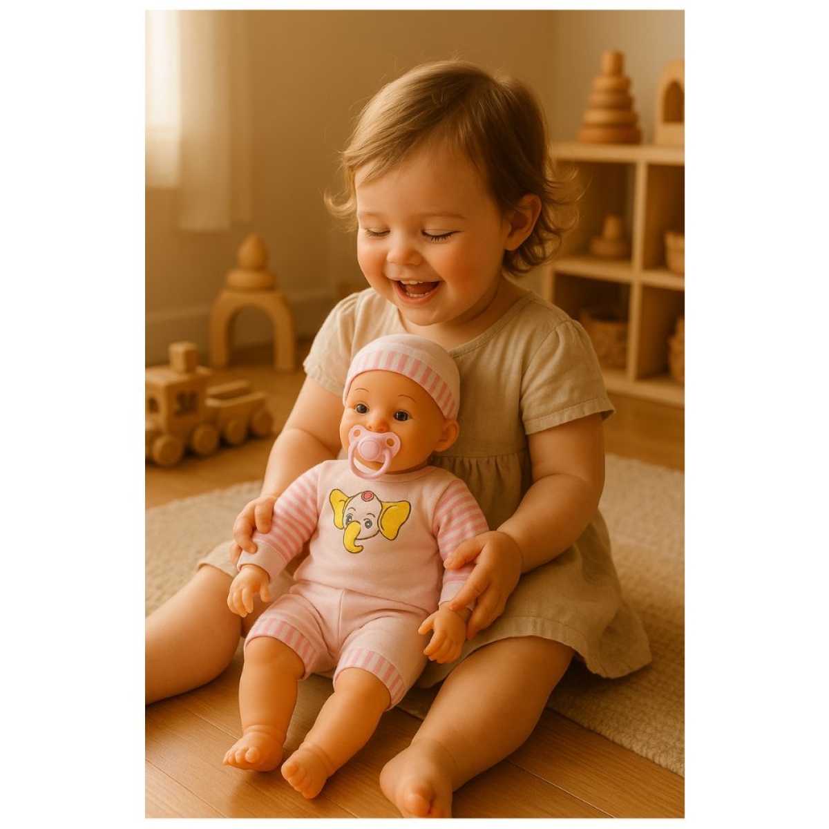 Μωρό Κούκλα Funny Doll για 3+ Ετών
