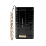 IDEAL OF SWEDEN Θήκη πορτοφόλι iPhone X/XS/11 Pro  Neo Noir Croco Studio Clutch IDSTCAW20-1958-236