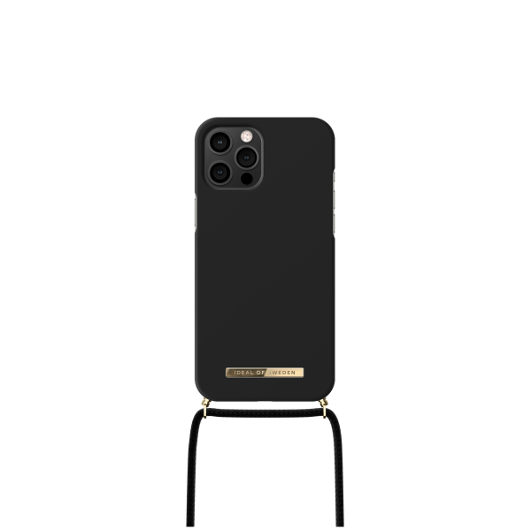 IDEAL OF SWEDEN θήκη λαιμού για iPhone 12 Pro Max Jet Black IDPNSS21-I2067-267