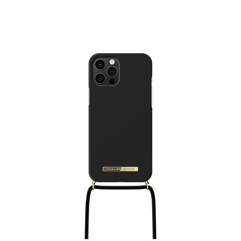 IDEAL OF SWEDEN θήκη λαιμού για iPhone 12 Pro Max Jet Black IDPNSS21-I2067-267