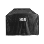 Teesa Κάλυμμα Ψησταριάς 5 Καυστήρων 124x56x110εκ. Μαύρο TSA0098-M - Image 2