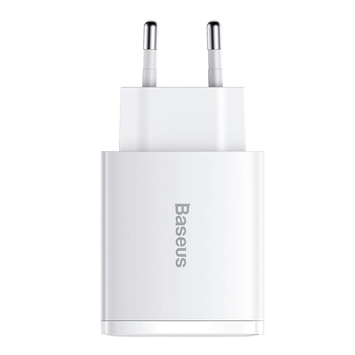 Baseus Wall Adapter με 2 Θύρες USB-A και 1 Θύρα Type C 30W Power Delivery Λευκός CCXJ-E02 - Image 2