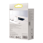 Baseus Wall Adapter με 2 Θύρες USB-A και 1 Θύρα Type C 30W Power Delivery Λευκός CCXJ-E02 - Image 3