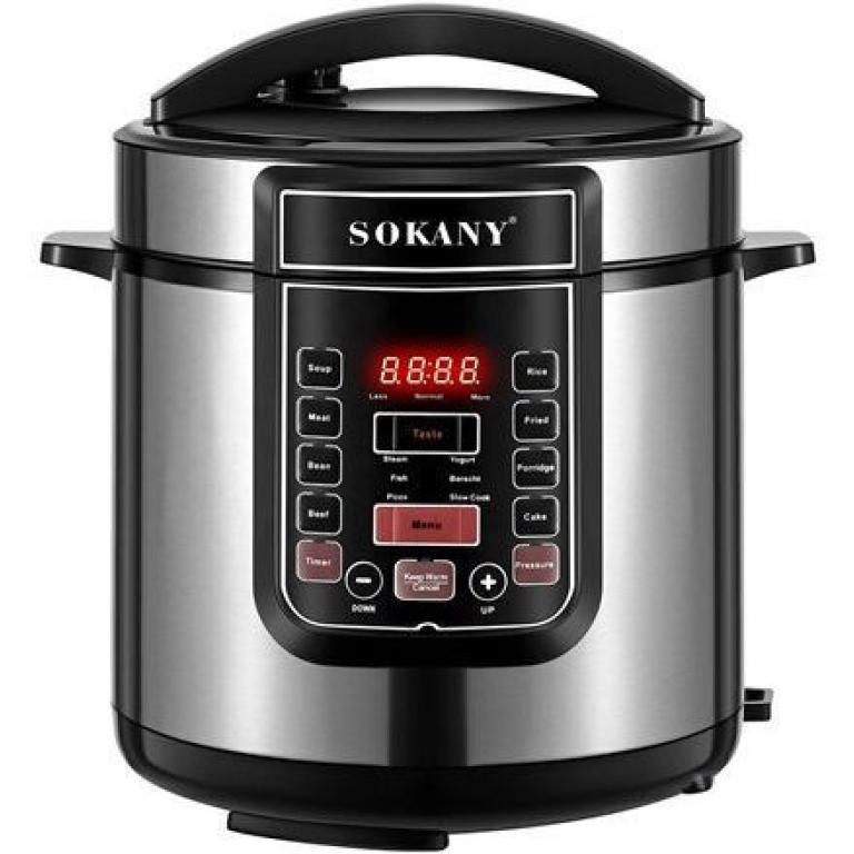 Πολυμάγειρας 1000W με Χωρητικότητα 7lt Sokany SK-07053 Ασημί