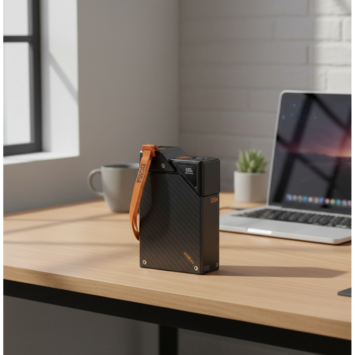 Power Bank 65W 20000mAh Moxom MX-PB185 Μαύρο - Image 2