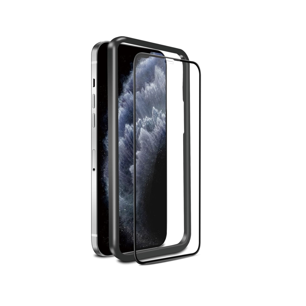 Baykron Προστασία Οθόνης για iPhone 12 mini Antibacterial Temperd Glass 3D OT-IP12-5.4-3D - Image 2