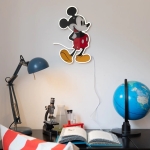 Yellowpop Διακοσμητικό Φωτιστικό Τοίχου LED Neon Disney Mickey Full Body 25.3X38.6cm USB A Cable YPDI-MIC-FBO - Image 4