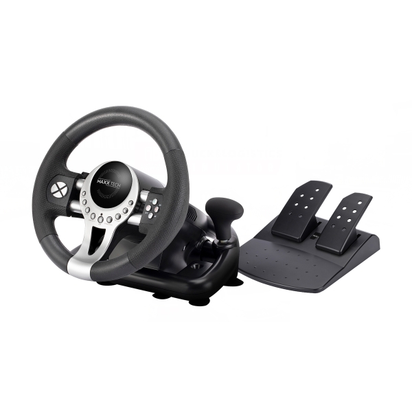 Maxx Tech Τιμονιέρα Pro Racing Wheel Kit για PC
