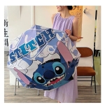 Πτυσσόμενη Χειροκίνητη Ομπρέλα Disney Stitch με 8 Ακτίνες