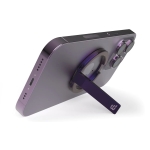 Baykron Μαγνητικό Stand για Κινητά Συμβατό με Magsafe Σκούρο Μωβ BKR-MAGST-DP - Image 2