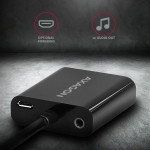 Axagon Αντάπτορας HDMI Αρσενικό σε VGA Θηλυκό, FullHD, Audio OUT RVH-VGAN - Image 3