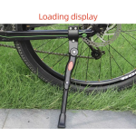 Ρυθμιζόμενο Μονό Σταντ Ποδηλάτου Πλαϊνό Αλουμινίου 38–45cm