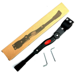 Ρυθμιζόμενο Μονό Σταντ Ποδηλάτου Πλαϊνό Αλουμινίου 38–45cm