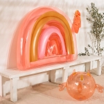 Sunnylife Φουσκωτό ψαράκι Inflatable Buddy Ball Seahorse Unicorn - Peachy Pink S1PBUBSE - Image 4