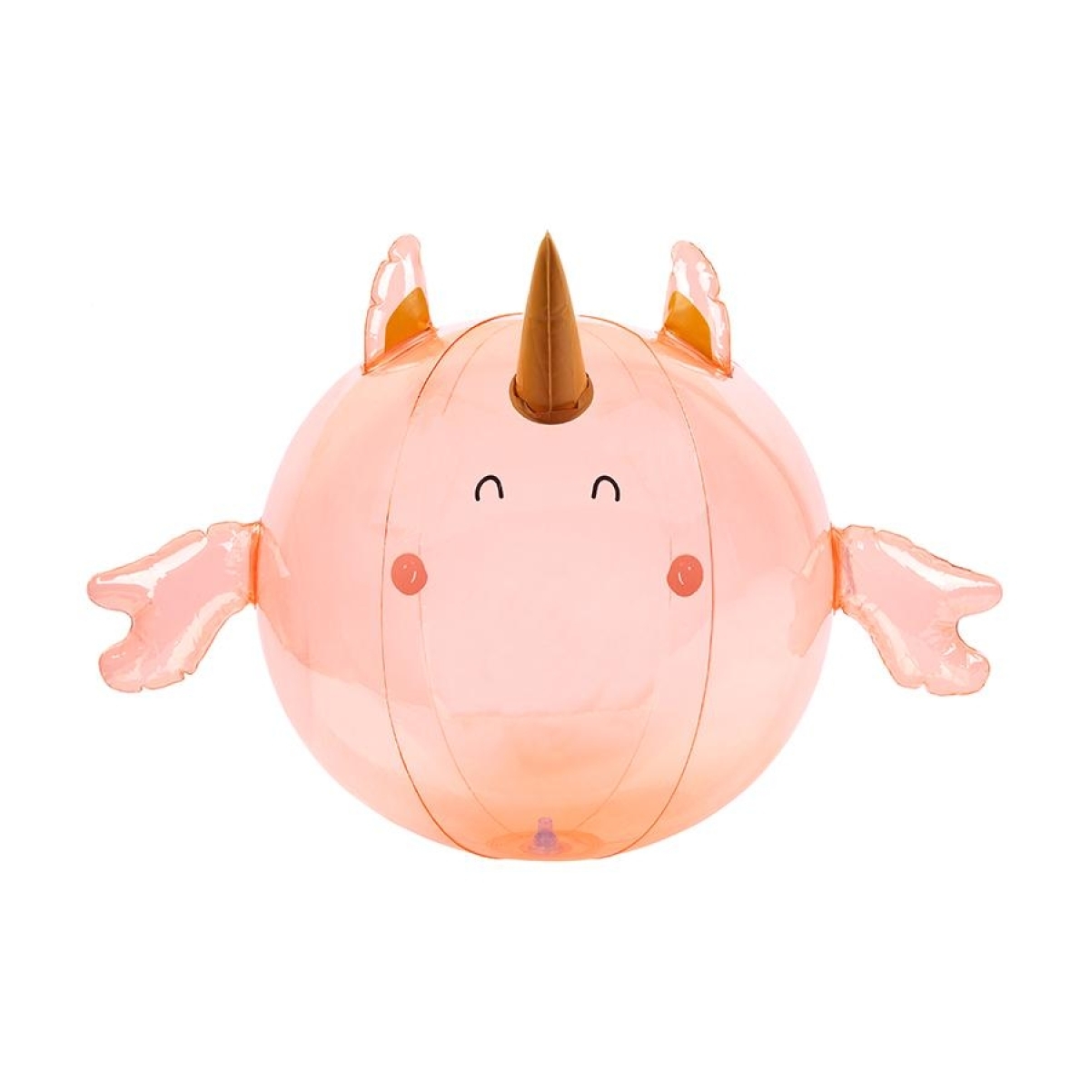 Sunnylife Φουσκωτό ψαράκι Inflatable Buddy Ball Seahorse Unicorn - Peachy Pink S1PBUBSE - Image 2