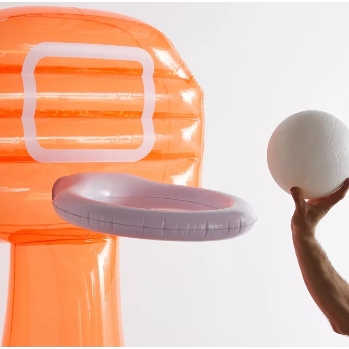 Sunnylife Φουσκωτή Μπασκέτα Inflatable Mega Basketball Set Neon - Pomelo S1PMBSNE - Image 3
