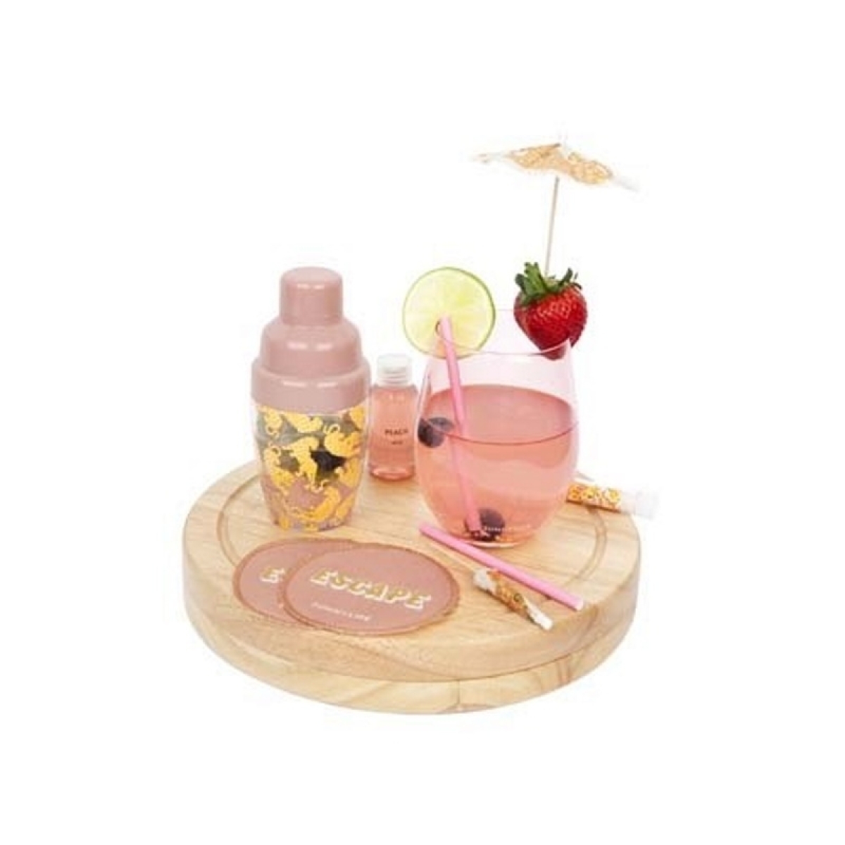 Sunnylife Carry On Cocktail Kit Call Of The Wild - Peachy Pink S1UCARCW - Image 2